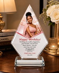 Personalized Acrylic Photo Gift for Birthday Wedding Father’s Day Anniversary