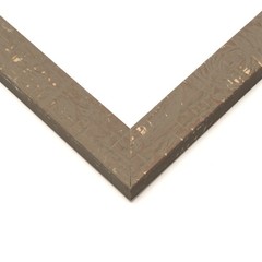 5×7 In Distressed Brown Real Wood Picture Frame Width 1.25 inches | Interior Fra
