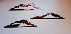 Cloud’s Small Metal Wall Art Accents – Size Varies