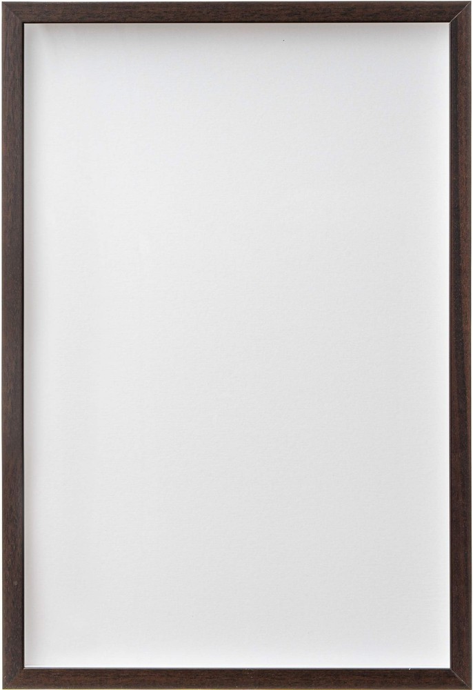 28×40 Shadow Box Brown Walnut Finish Solid Wood Display Frame | 0.875 Inch Mould