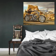 V8941 Ghost Rider David Mann Cult Biker Painting Art Decor WALL POSTER PRINT