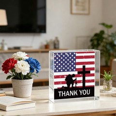 Memorial Day Decorations Patriotic Table Decor 4th of July Red White and Blue Q