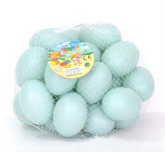 Artificial duck egg Fake Nest Eggs easter eggs Home kitchen Staging Theater Prop