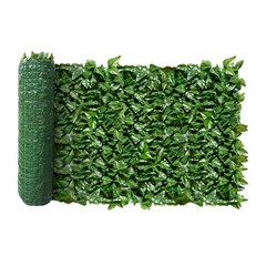 Outdoor Artificial Faux Leaf Fence Screen UV Protected Garden Porch Wall Decor
