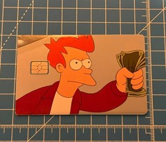 Custom Debit/Credit Card Cover Sticker – Personalized Card Skin (Chip Left/Right