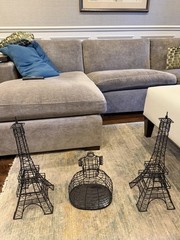 Eiffel Tower Metal Statue