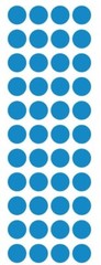 3/4″ Medium Blue Round Label Dots Stickers Color Coding Inventory 3/4 Inch Dot