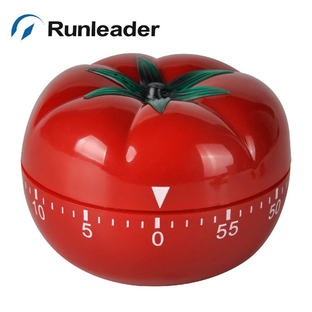 Kitchen Tomato Timer Satin Metal Ringing Alarm For Child Cooking Homework