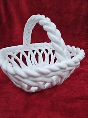 Hand Woven Ceramic Basket by Grace’s Pantry – Dishwasher Safe
