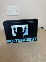 Poltergeist Light Box Sign
