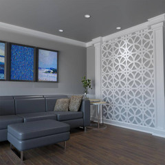 15 3/8″W X 15 3/8″H X 3/8″T Medium Daventry Decorative Fretwork Wall Panels in A