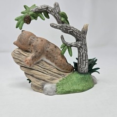 Rare Lenox Woodland Animals Shady Slumber Bobcat – No box -*EXCELLENT CONDITION*