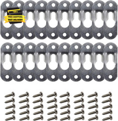 , Metal Keyhole Hanger Picture Frame Mirror Cabinet Hanging Fasteners Hardware F