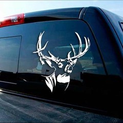 Mossy Buck Whitetail Deer Decal Archery Hunting Sticker for Bowtech Hoyt Bear