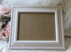 Ornate Wall Frame,8×10,Distressed White,Cottage,Farmhouse,Chippy,Shabby,Events