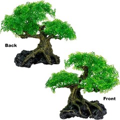 Aquarium Bonsai Tree Plant Fish Tank Decorations Medium/Large Resin Plastic