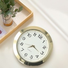 Mini Clock Insert Quartz Movement Round 36mm/55mm Round Quartz Clock Insert