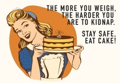 JUST READ THIS IT’s FUNNY Fridge Magnet Kitchen Decor – 3.5″ x 2.5″ Made in USA