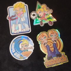 2003 Y2k Girl. ODM Brand Import Collection. vending Machine Sticker