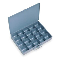 Durham Mfg 206-95-D939 Steel, Compartment Drawer, 9 7/8 In D X 2 1/8 In H X 13