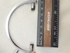 Display Stand CALIPER Type Adjustable Chrome Medium Size