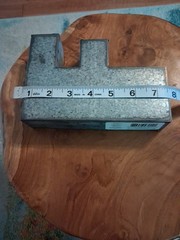 Galvanized Letter F, Hangable Or Sit On Shelf, See Pictures For Measurements