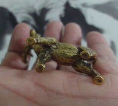 Vintage Style Solid Brass Casting Deer Animal Figurine Statue for Home Decor