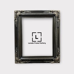 12 x 18 In Stock-Traditional compo XL ornate corners wood frame, OLD gold.