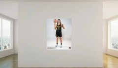 Caityln Clark WNBA Basketball Wall Vinyl Decal Poster Removable Adhesive Backing