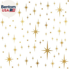 Star Wall Stickers Girls Room Wall Decals (116Pcs) Sparkle Wall Sticker Stick an