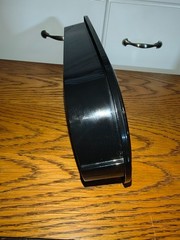 WALL CLOCK w/ THERMOMETER …RARE . Vertical or Horizontal Mount