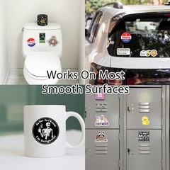 130 Pcs Funny Saying Stickers for Adults Quote Water Bottles Stickers Pack Water