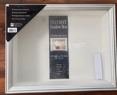 Instant Shadow Box 10 X 13 With Hangers For Vertical Or Horizontal Display