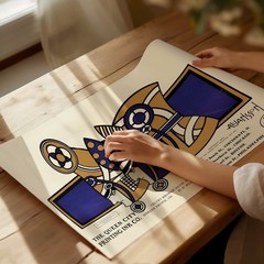 Art Deco wall art, vintage style print for home decoration, Art Deco Urban