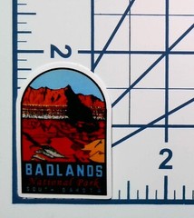 Badlands National Park South Dakota Sticker Decal Die Cut Vinyl Travel Gift