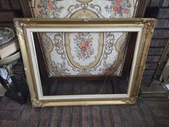 18×24 Gold Baroque Ornate Frame 4” Wide Antique Style For Oil Painting
