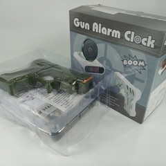 Gun Target Alarm Clock Camouflage BF1821 Shooting Game For Parts Read Below