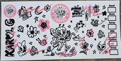 Karol G Starbucks Coffee UV DTF CUP WRAP TRANSFER DECAL