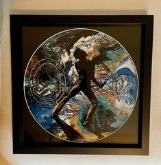 Creative Picture Frames- LP Vinyl Record Album Frame Display with LP Mat