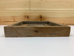 Primitive Framed Picture of Outhouse «Full Moon» 10-1/2″ x 8-1/2″