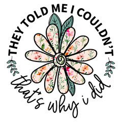 Motivation Quote Sticker Decal