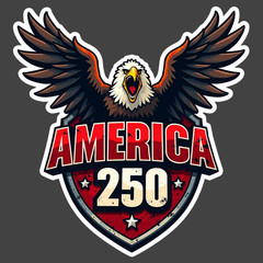 We The People 250 Sticker Vinyl Decal Patriotic USA Freedom Constitution Art