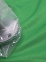 Three Premium Pedestal Door Hardware Stop Satin Chrome See Pictures