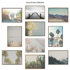 Sylvie the Perfect Day by Laura Evans Framed Canvas Landscape Art Print 23 In. X