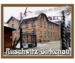 AUSCHWITZ BIRKENAU photo fridge MAGNET 4 X 3 inches TRAVEL