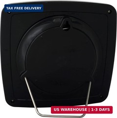 JUSTIME 8.5-inch Quality Square Water Resistant Quartz Wall Clock Special for Sm
