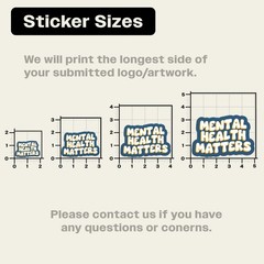 Custom Logo Vinyl Stickers Die Cut, Water Proof Personalized Decals Your Design