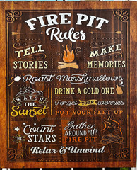 Fire Pit Rules