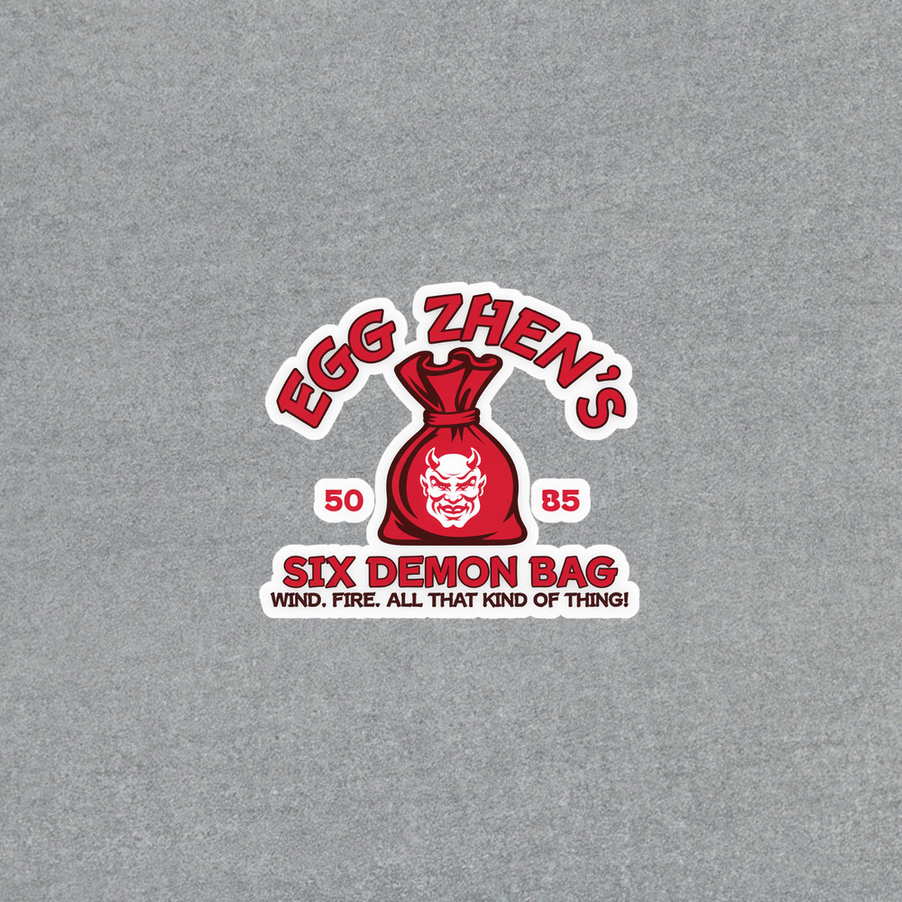 Egg Shen’s Six Demon Bag Sticker – Big Trouble in Little China #5715
