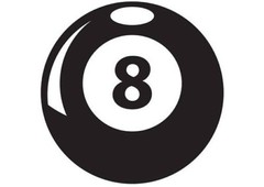 8 Ball Vinyl Decal Sticker Bumper Window Wall Car Eight Ball Billiards Pool(1)